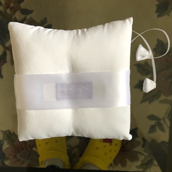 Wedding Ring Bearer’s Pillow - Picture 4 of 6